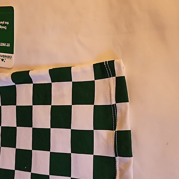 Better Cotton  Way to Celebrate ST Patrick's Day Graphic Tee  2T green checkered - Picture 8 of 17